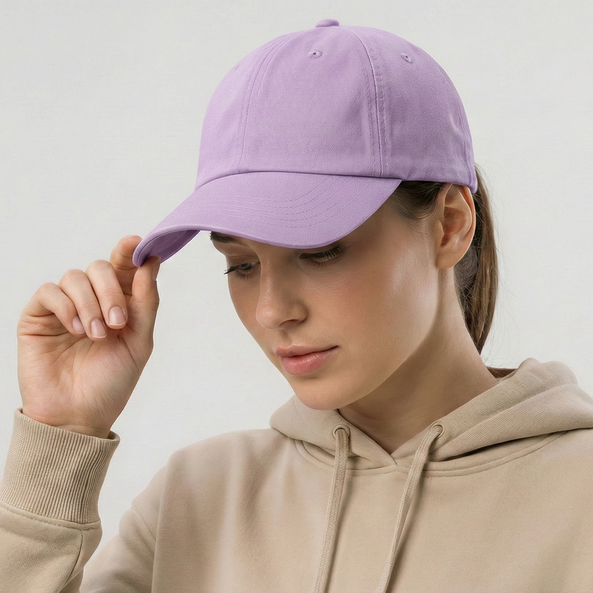 Lavender Low Profile Baseball Cap