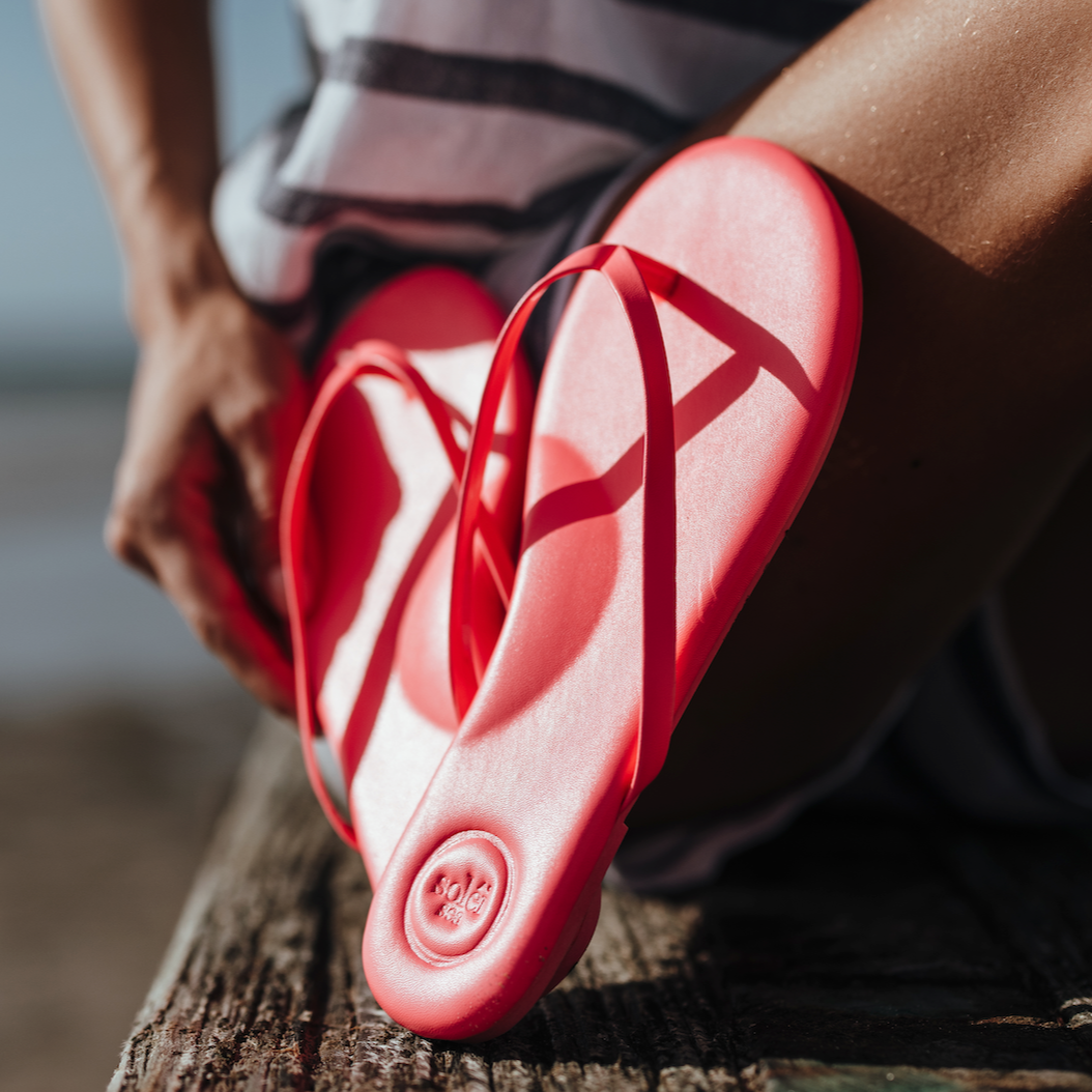 Hot Pink Indie Sandals