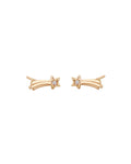Shooting Star Stud Earrings
