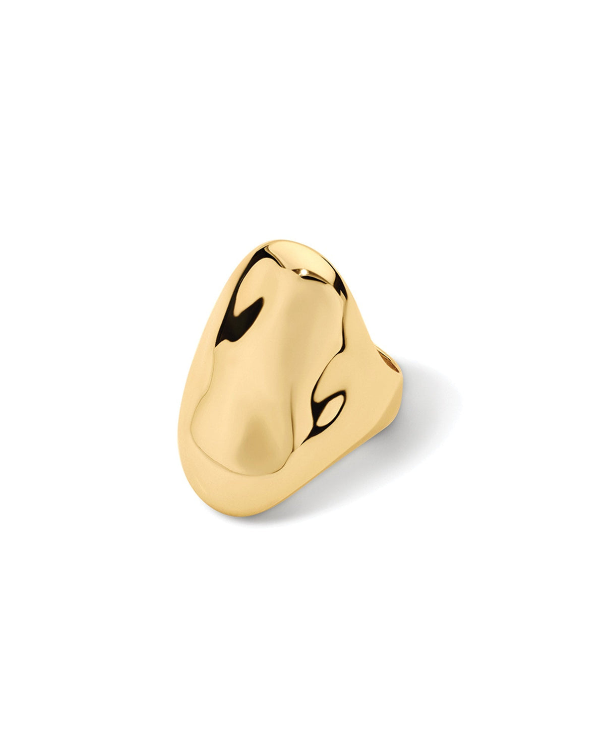 Liquid Metal Statement Ring