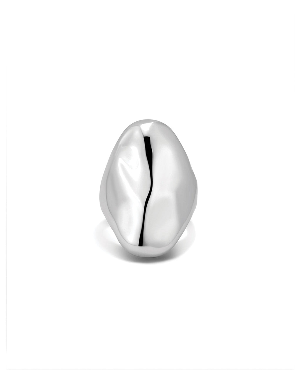 Liquid Metal Statement Ring