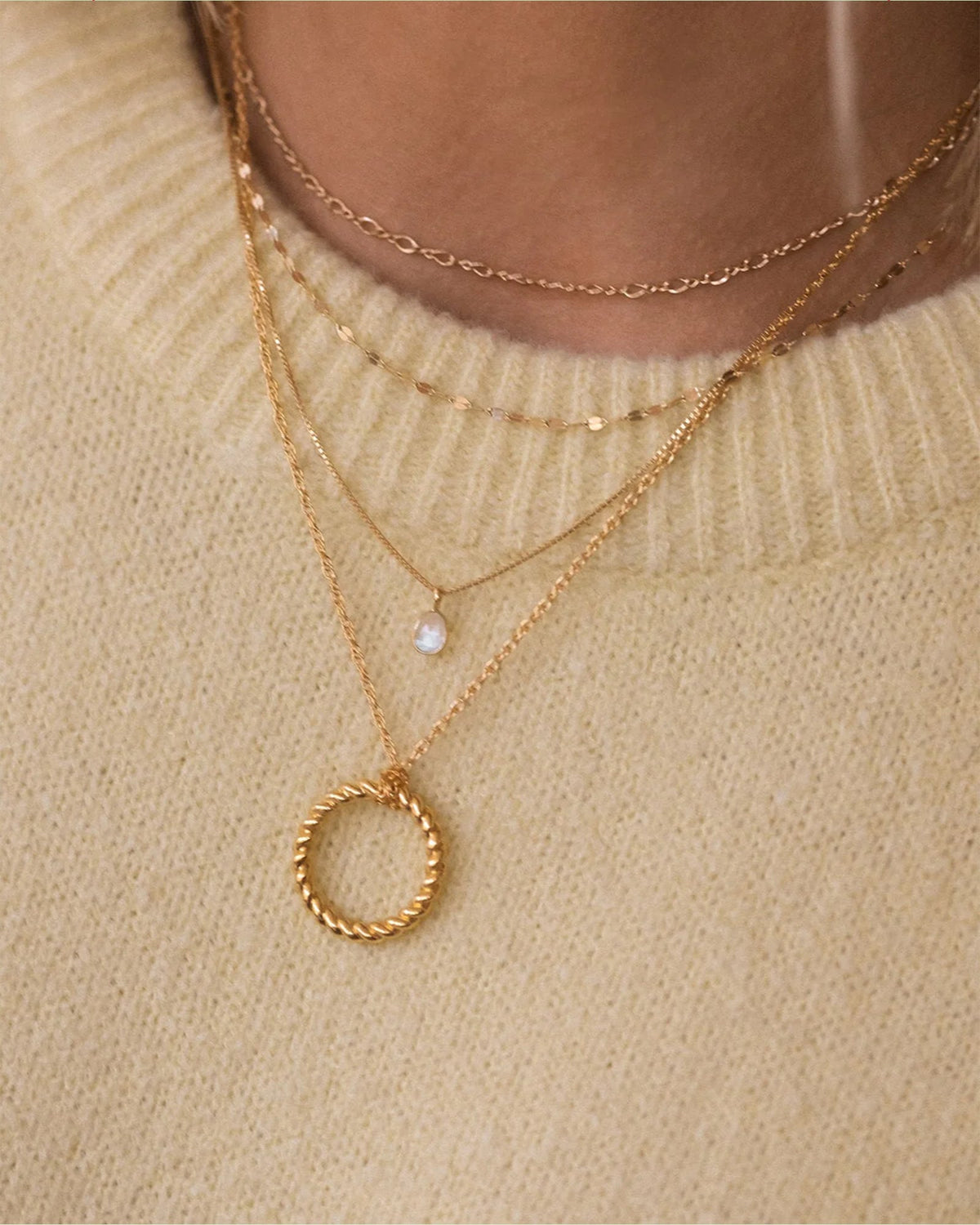 Sofia Slice Necklace