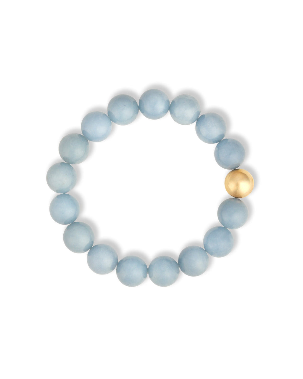 Angelite Stone Stretch Bracelet