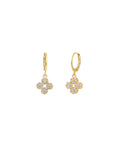 Pavé Flower Hooks