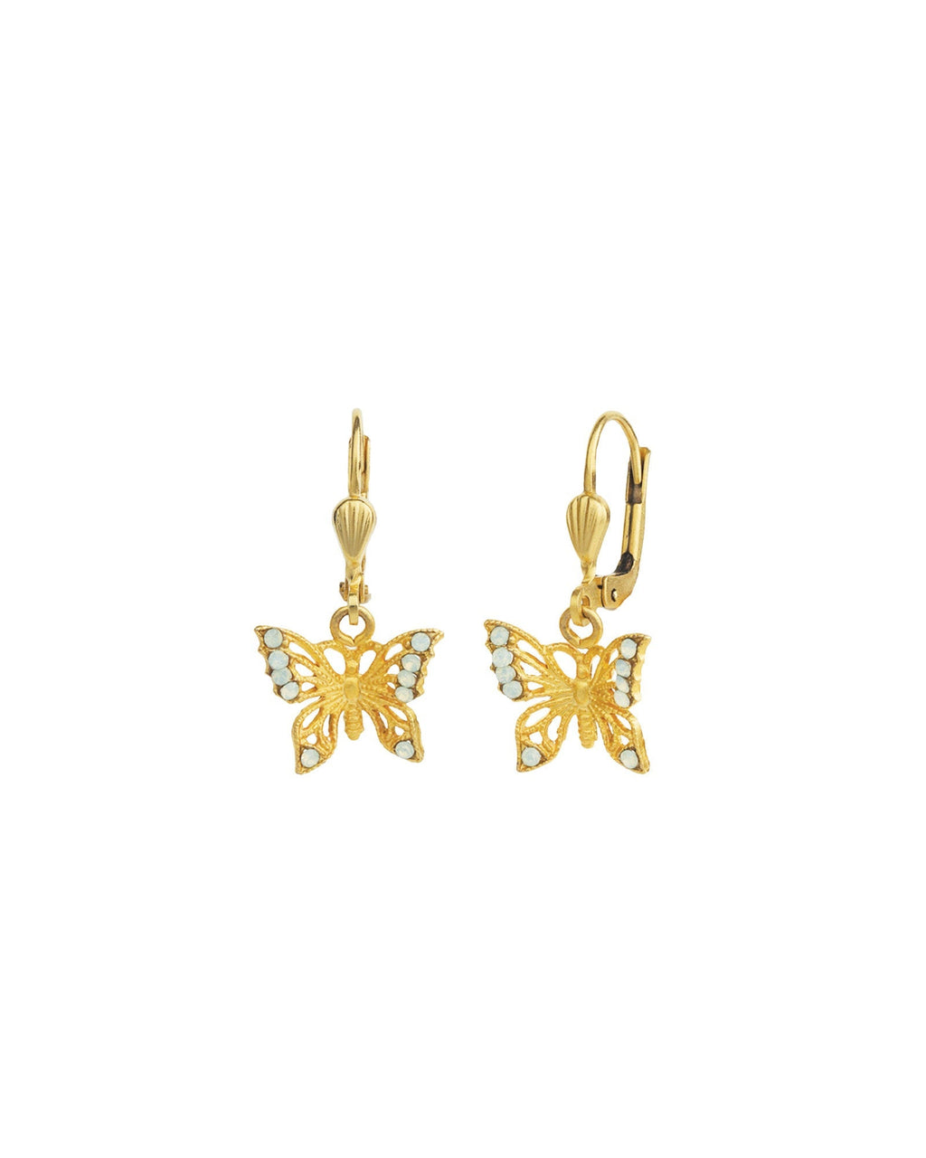 Filigree Butterfly Hooks