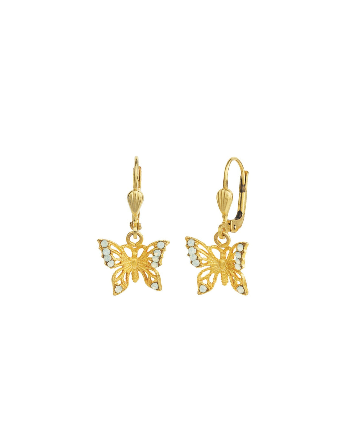 Filigree Butterfly Hooks