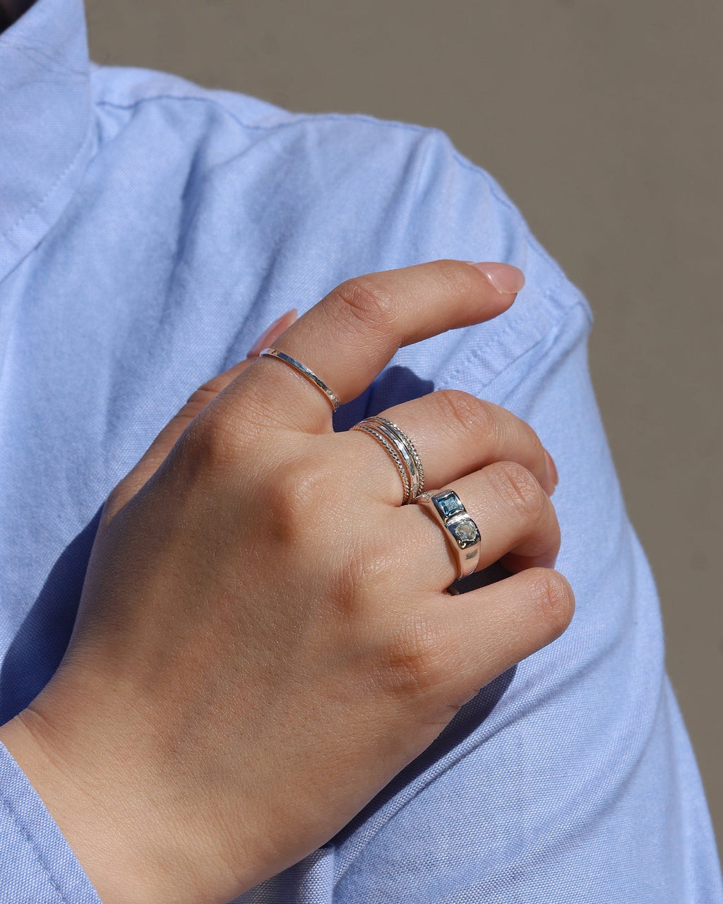 Twisted Stacking Ring