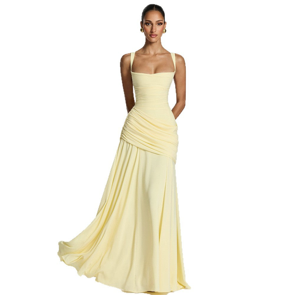 Square Neck Cami Maxi Dress