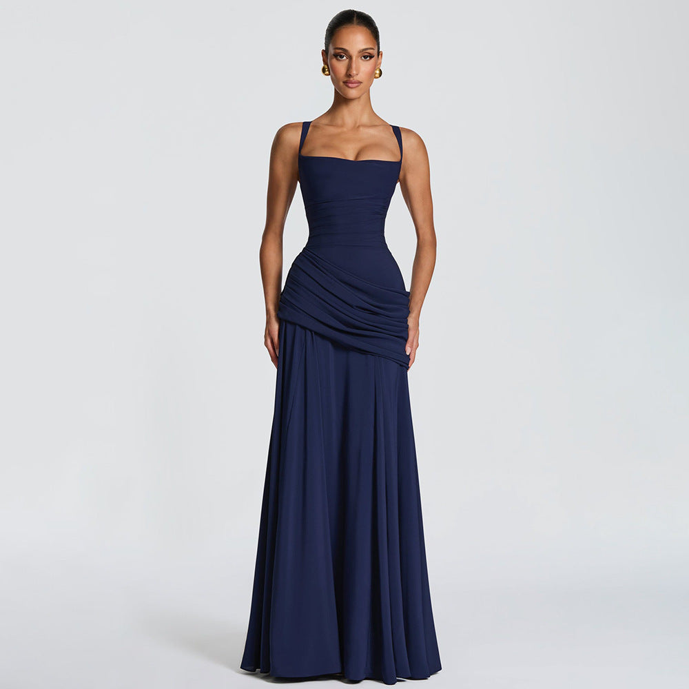 Square Neck Cami Maxi Dress