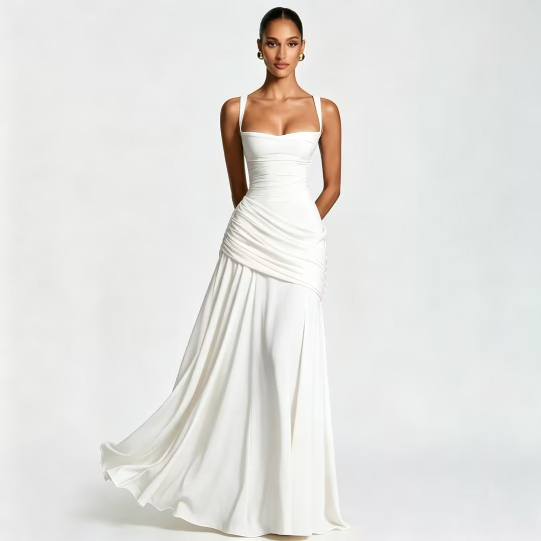 Square Neck Cami Maxi Dress