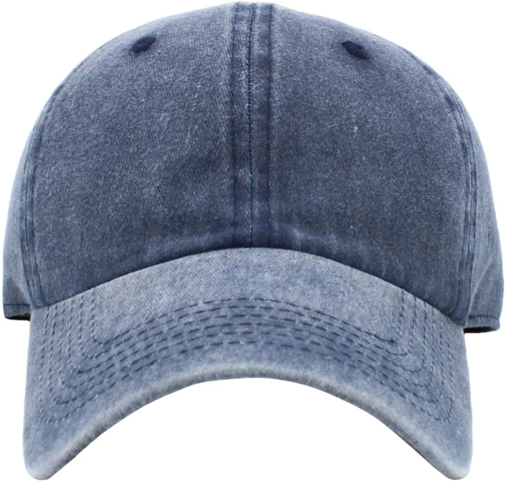 Washed Blue Performance Cap