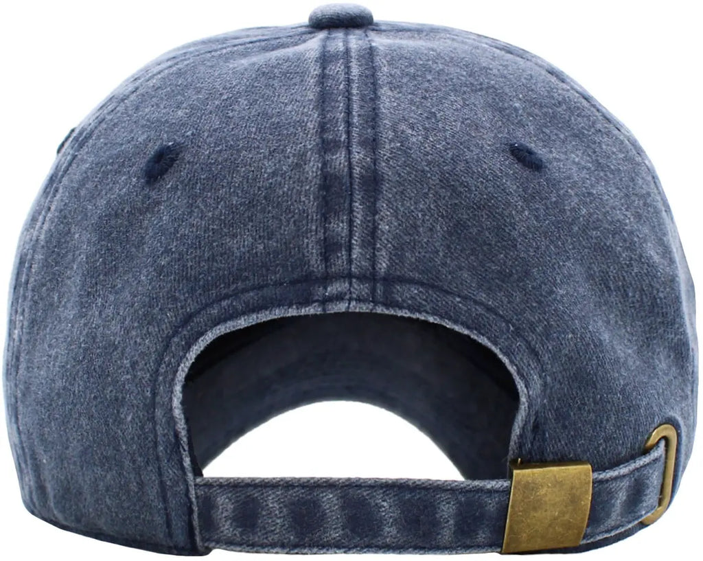 Washed Blue Performance Cap