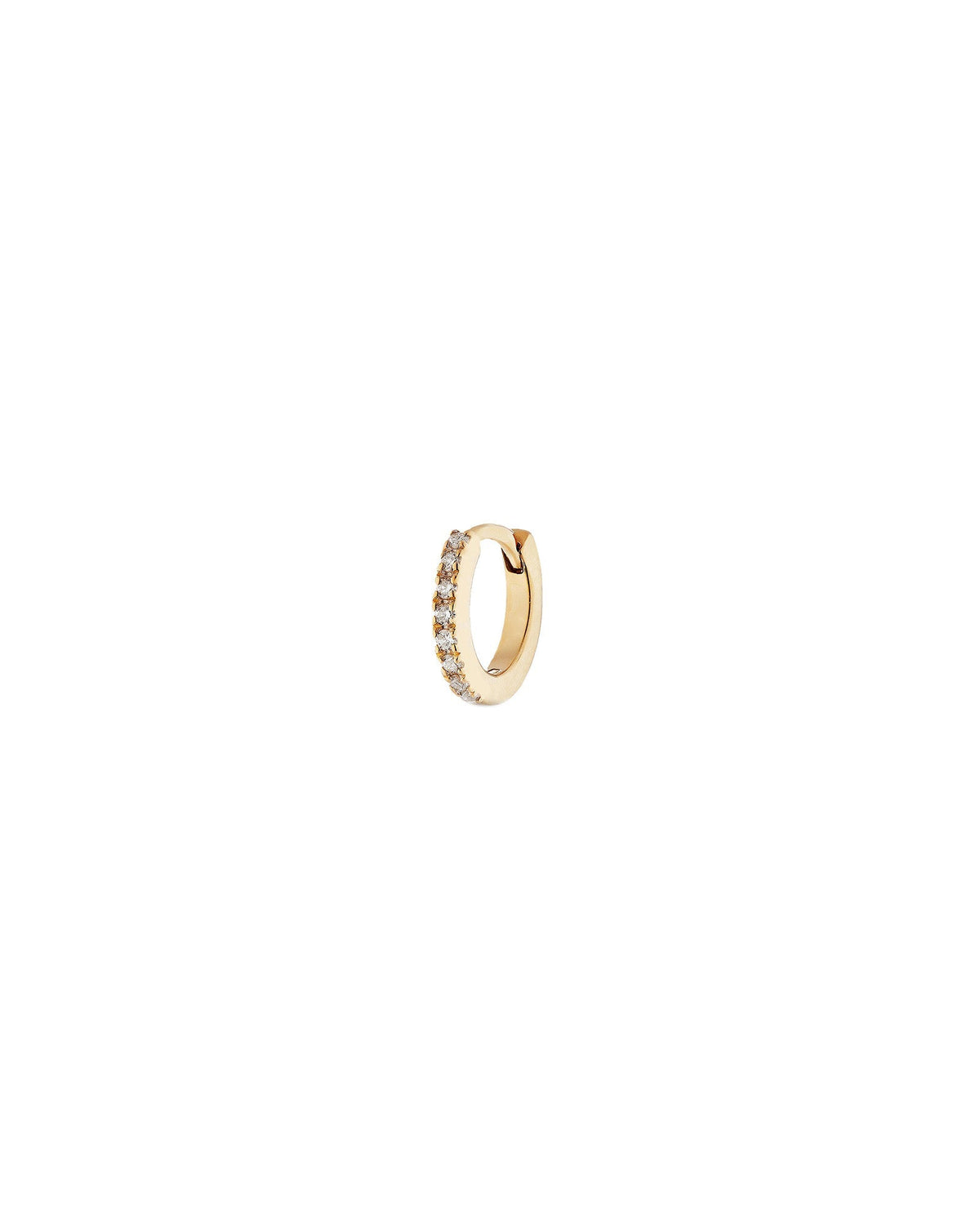 CZ Single Huggie I 8mm
