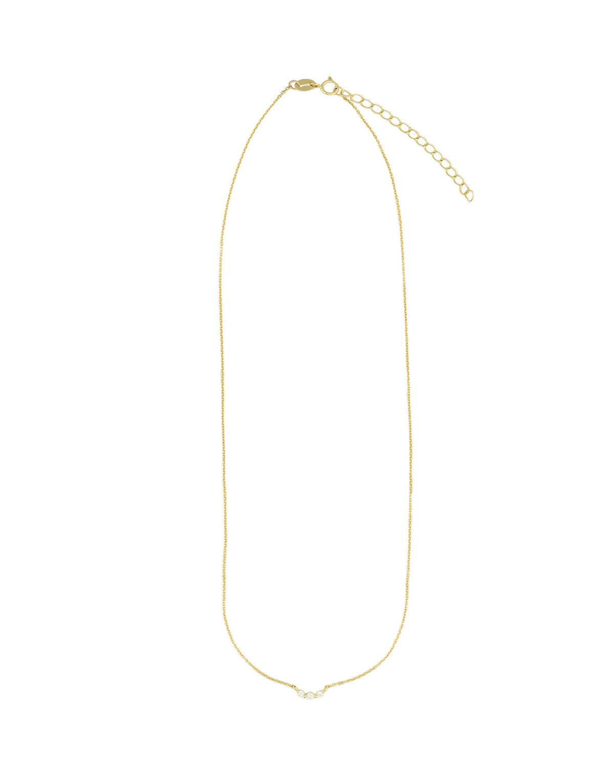 Graduated CZ Necklace