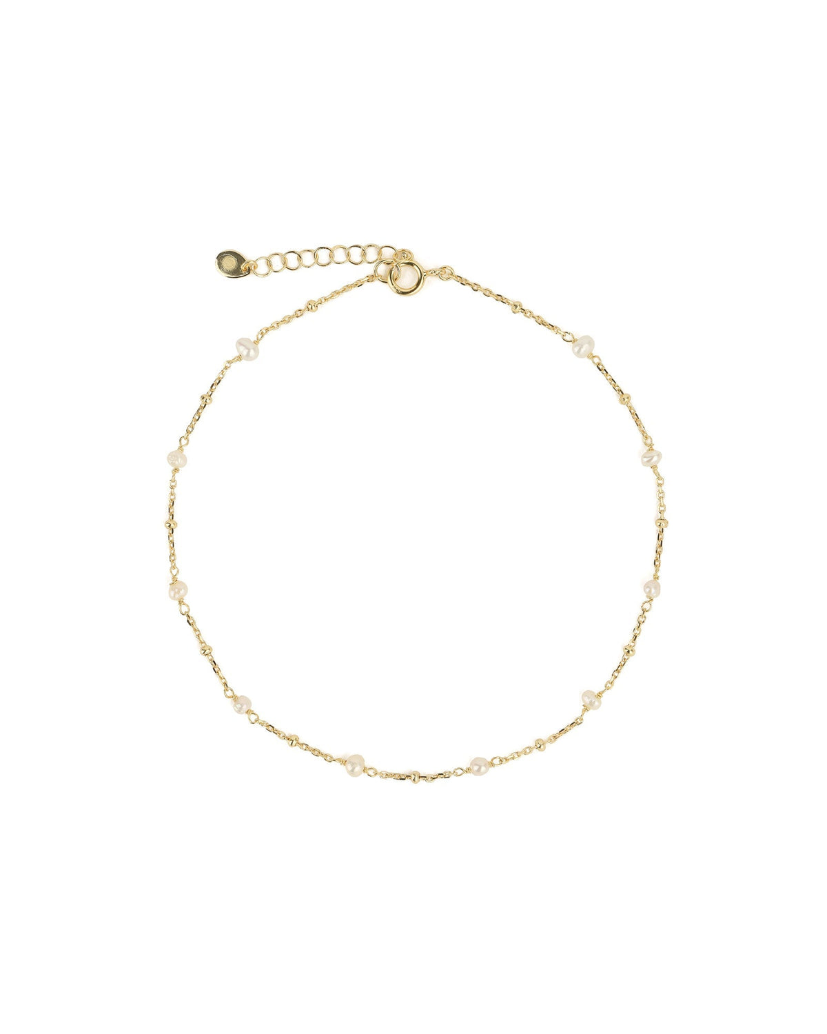 Pearl Satellite Chain Anklet