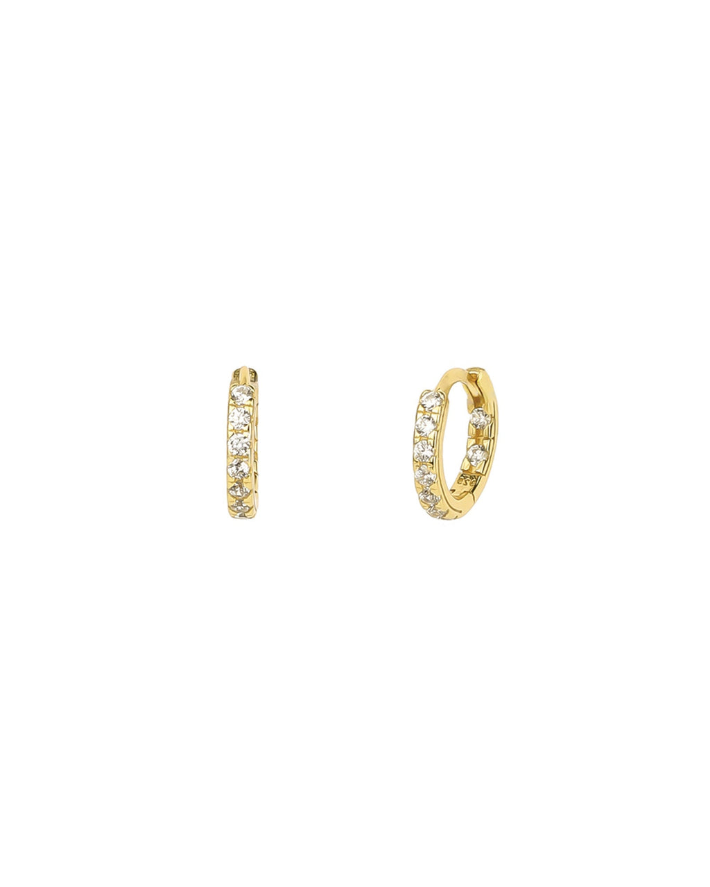 Classic CZ Huggies | 12mm