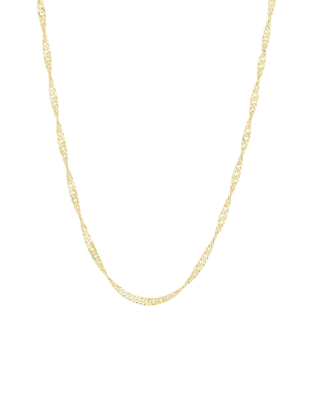 Singapore Chain Necklace | 2.5mm