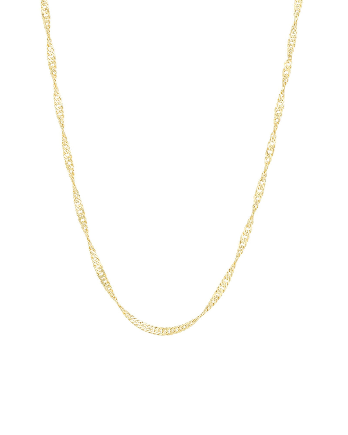 Singapore Chain Necklace | 2.5mm