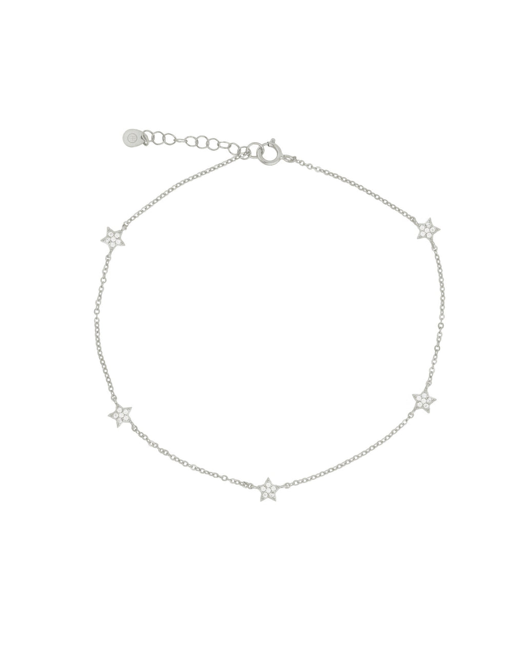 Star Pavé Anklet