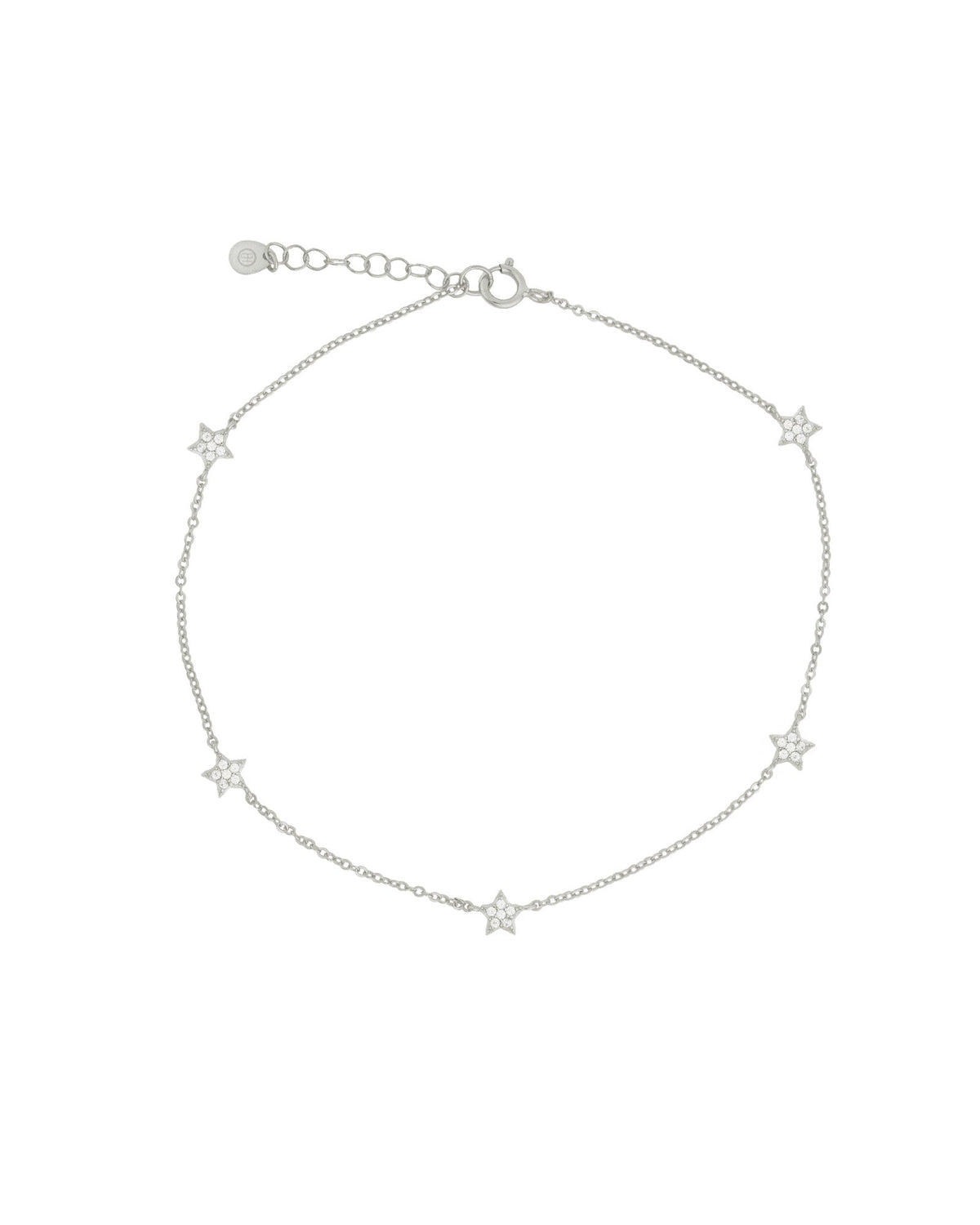 Star Pavé Anklet