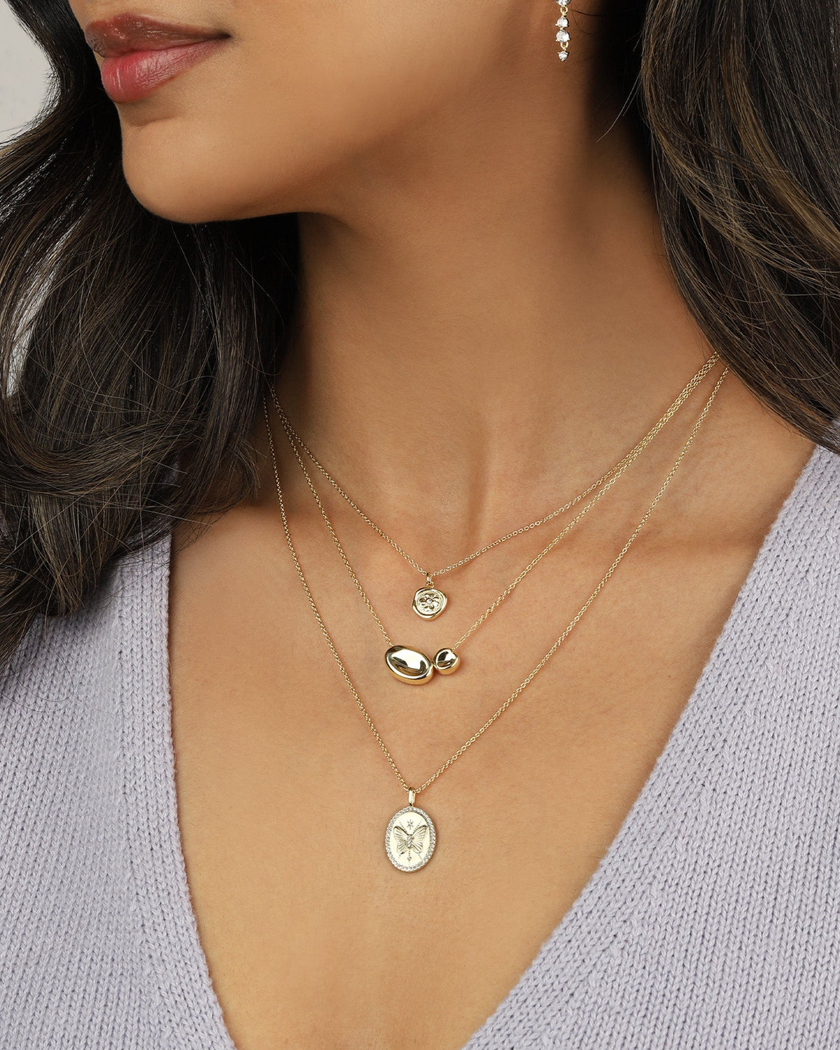 Organic Toi Et Moi Necklace
