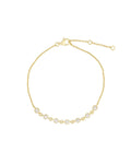Seven Bezel CZ Bracelet