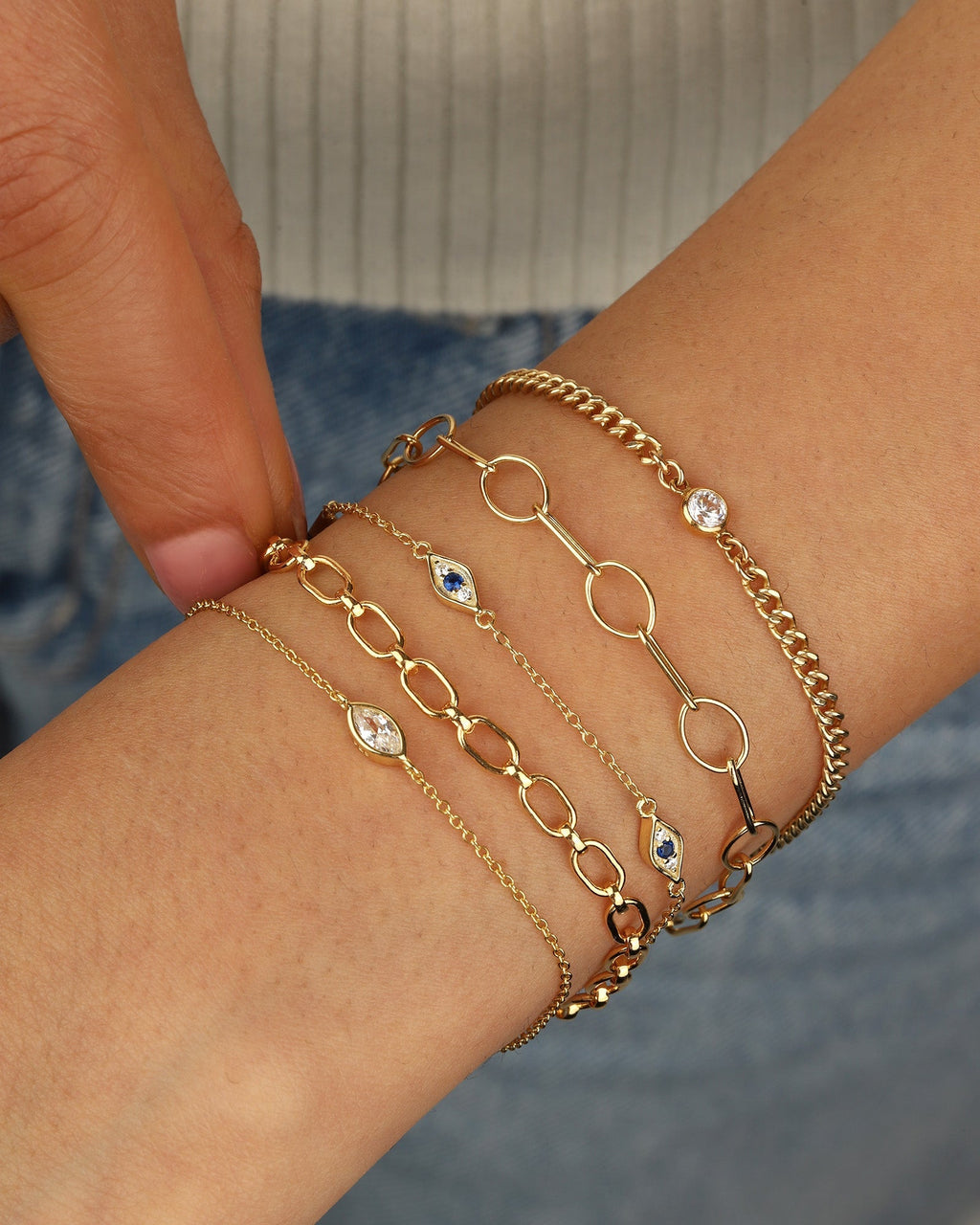 Marquise CZ Bracelet