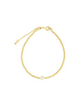 Solitaire Pearl Beaded Bracelet