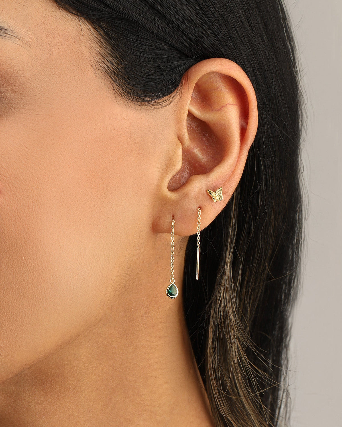 Small Butterfly Single Stud