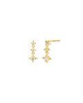 Luminous Star Trio Studs