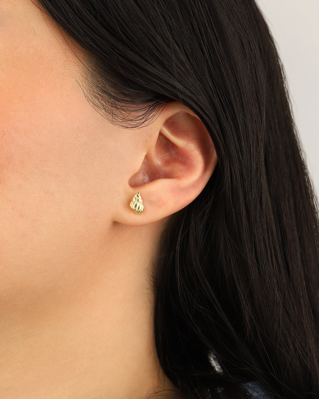 Spiral Shell Studs