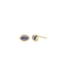 Evil Eye Marquise Studs