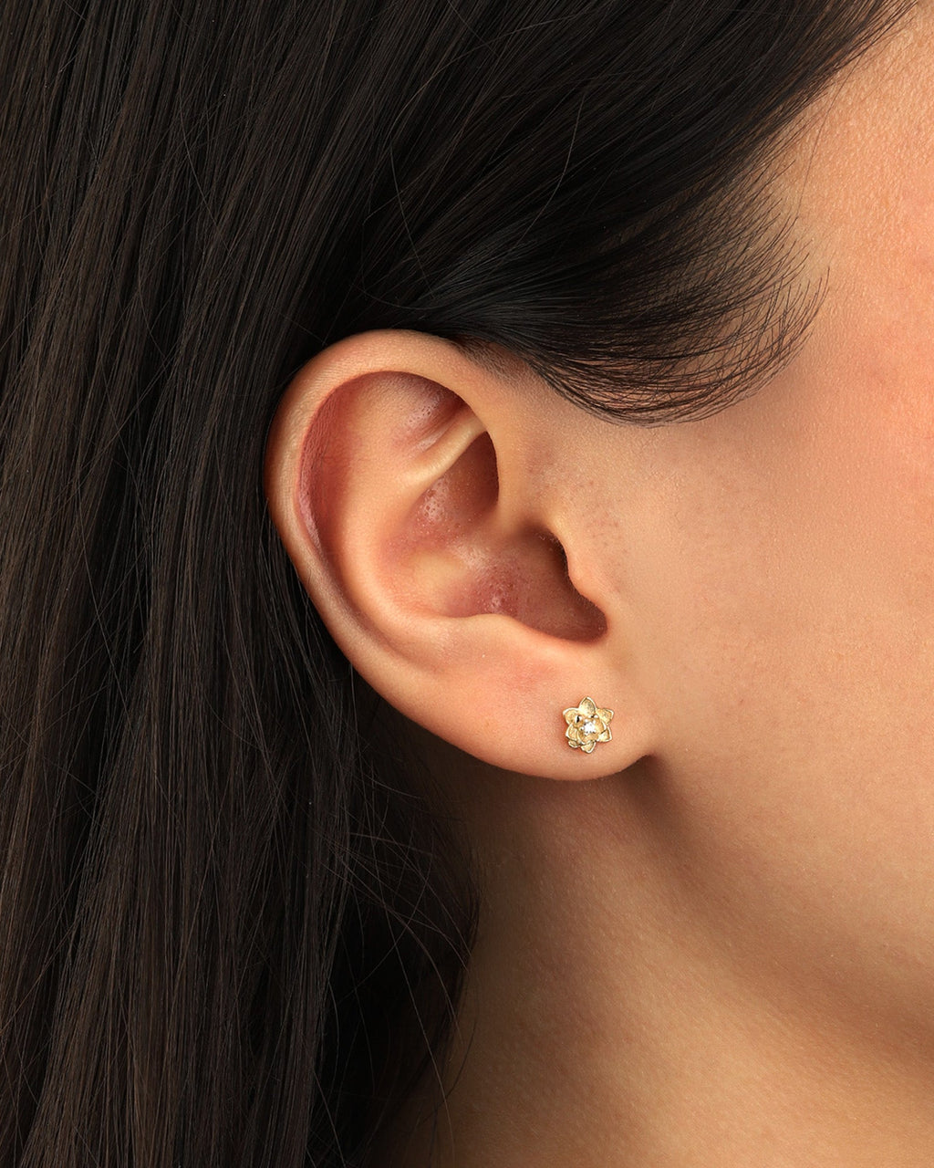 Lotus Flower Studs