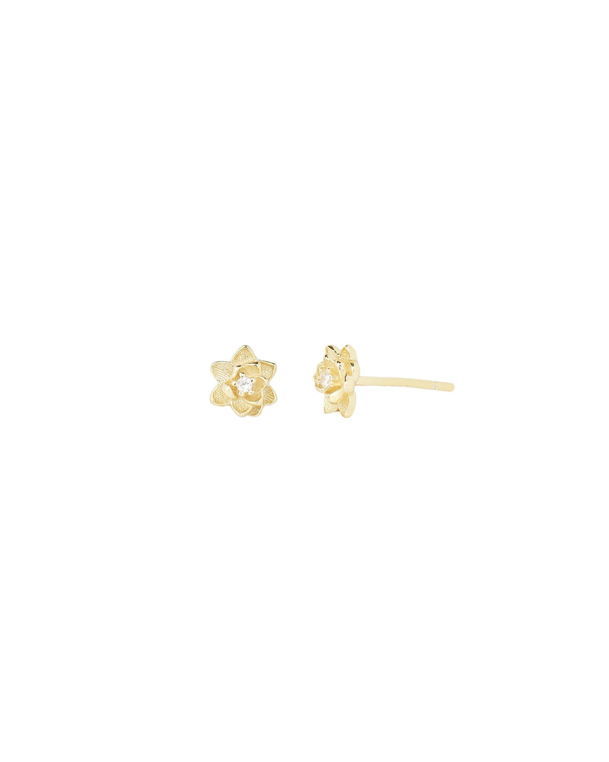 Lotus Flower Studs