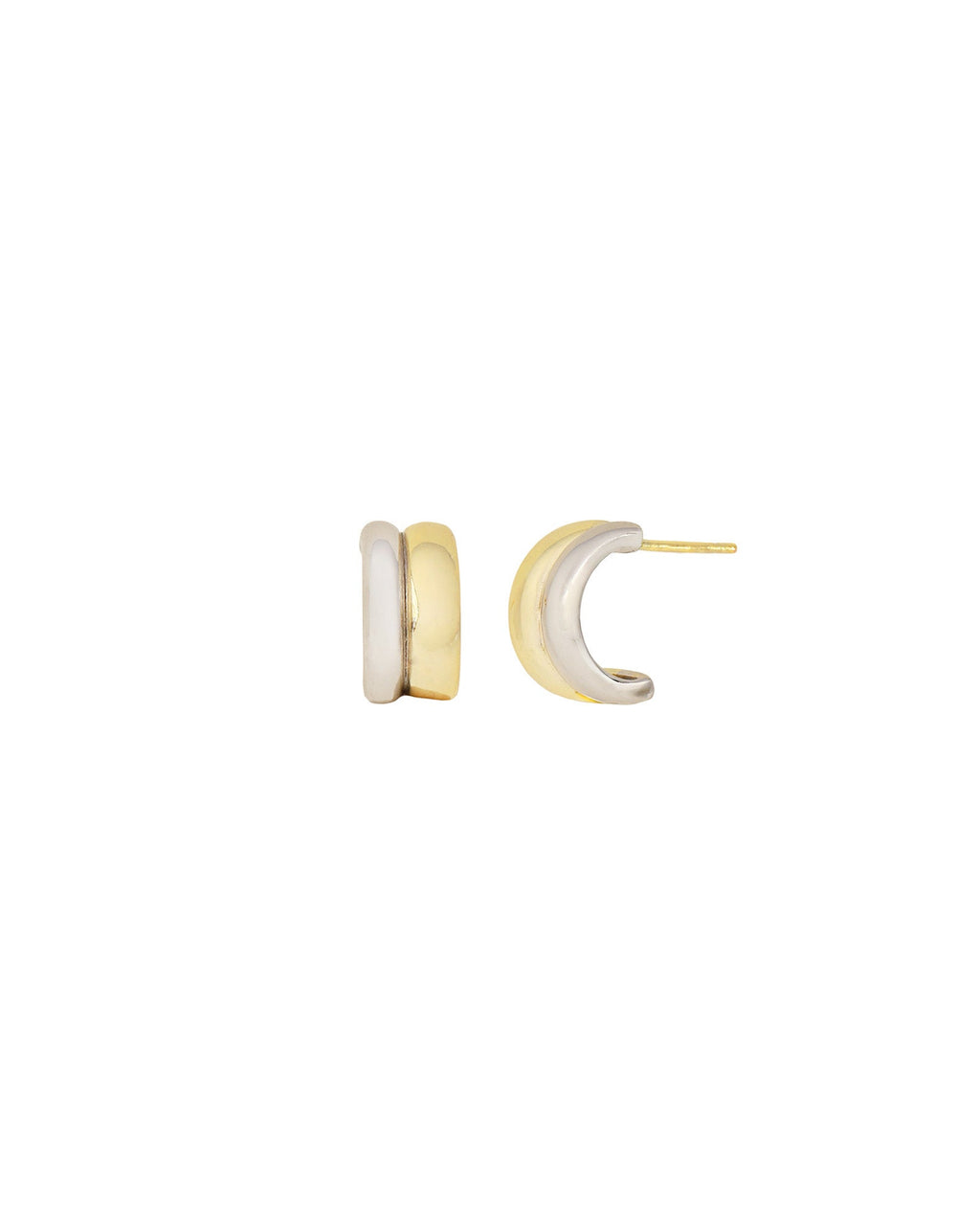 Two Tone Parallel Hoops