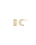 Two Tone Parallel Hoops