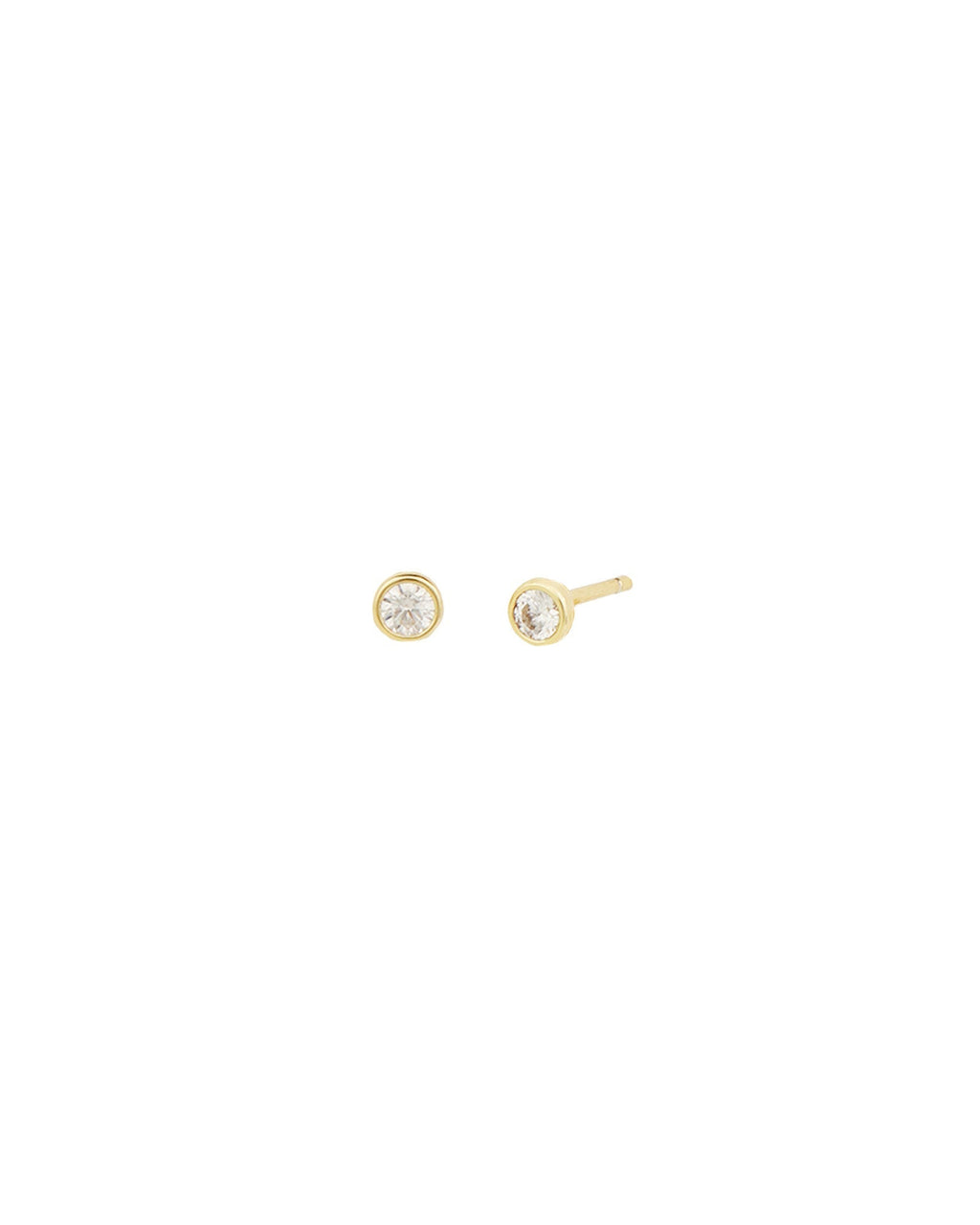Round Bezel CZ Ear Jacket