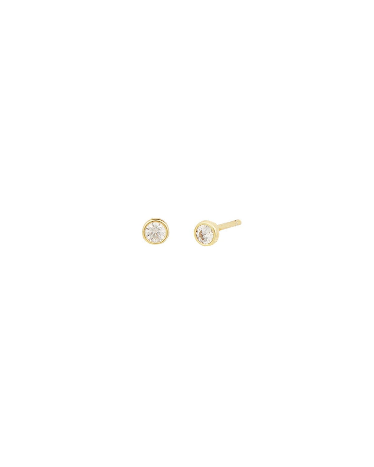 Round Bezel CZ Ear Jacket