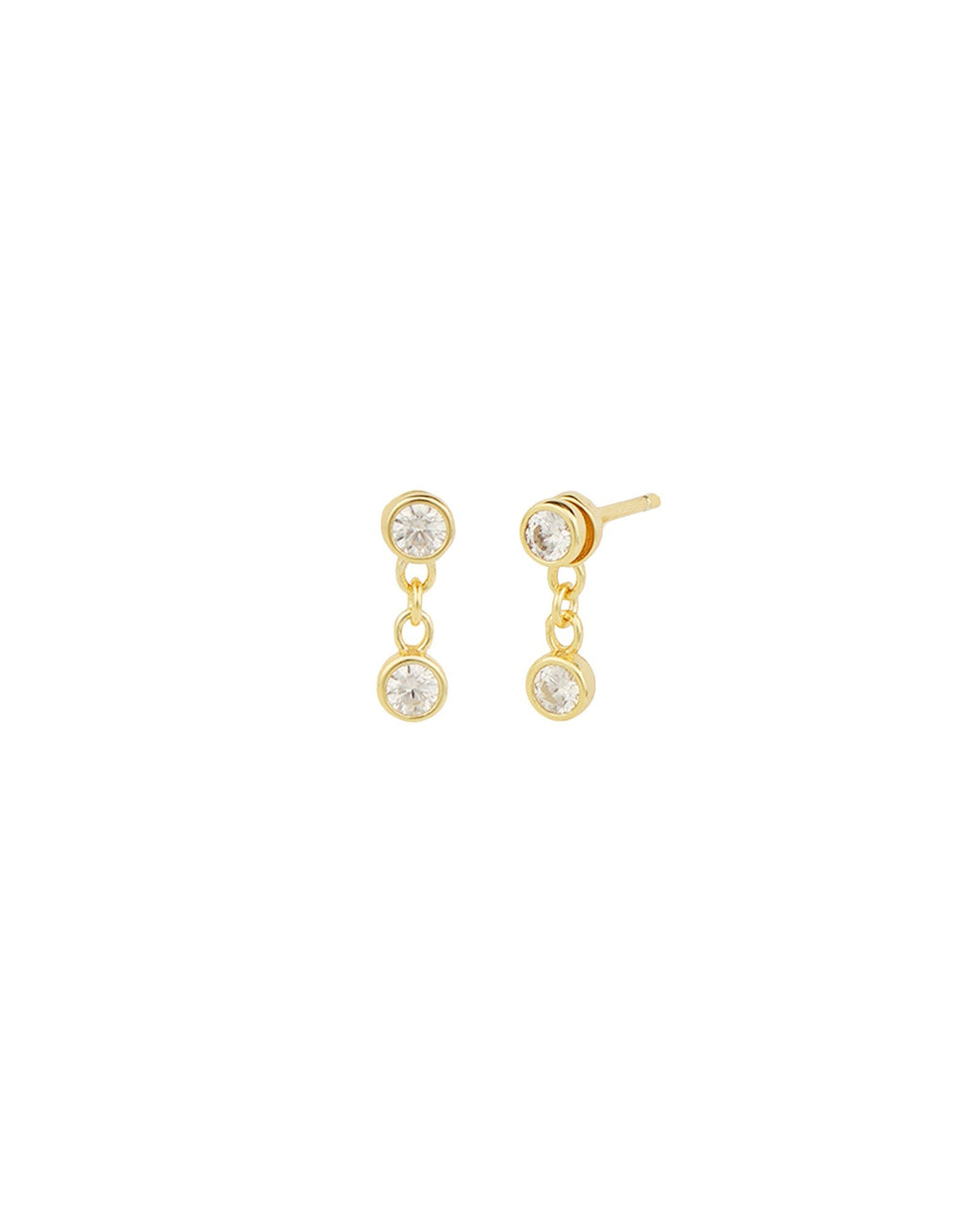 Round Bezel CZ Ear Jacket