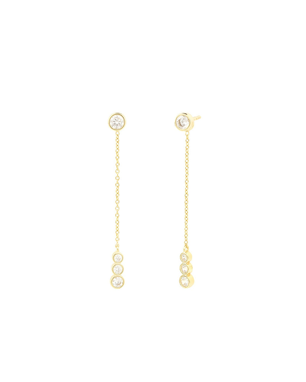 Graduated CZ Ear Jacket