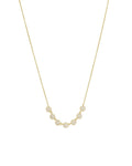 Multi Disc Pavé Necklace