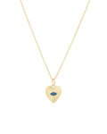 Radiant Heart Evil Eye Necklace