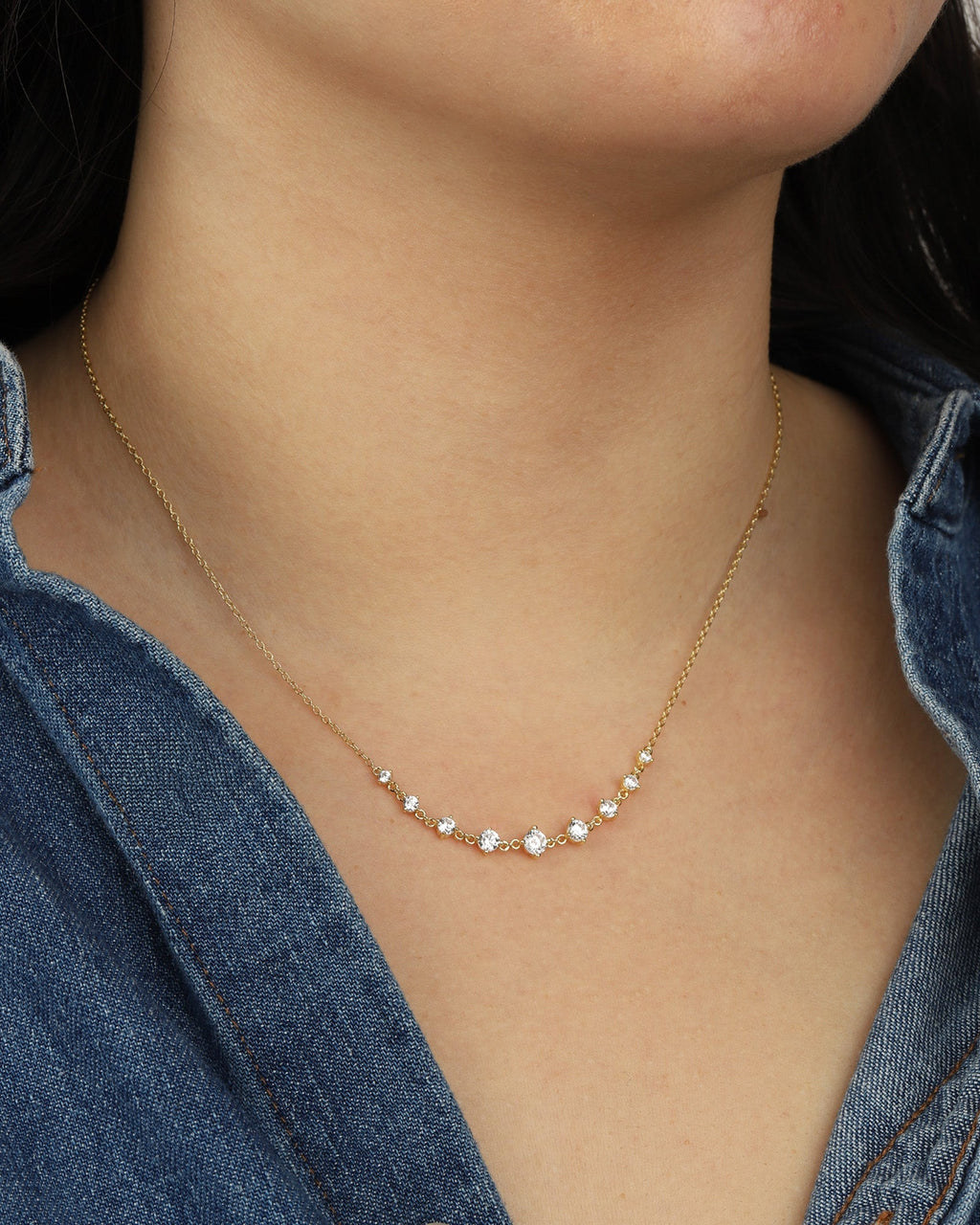 Radiant Taper Necklace