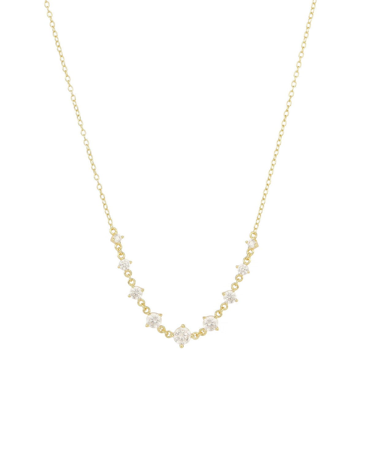 Radiant Taper Necklace