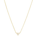 Triangle Solitaire Necklace