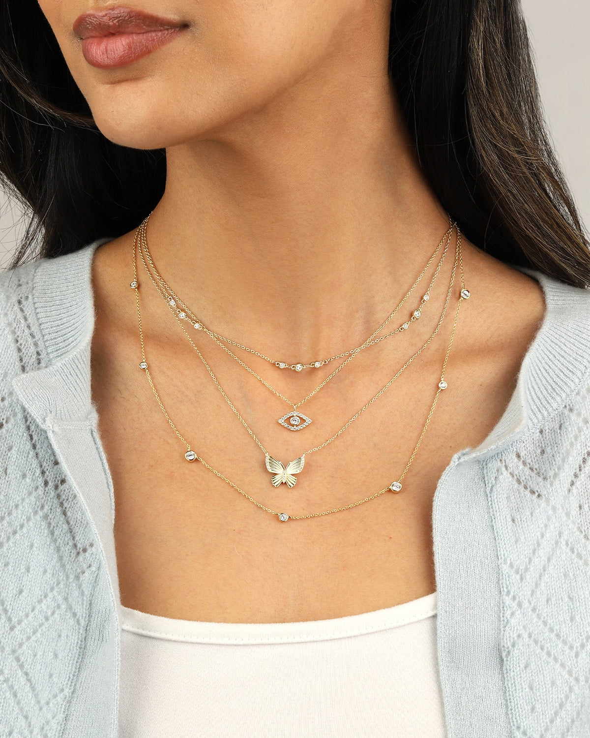 Trinity Station Necklace