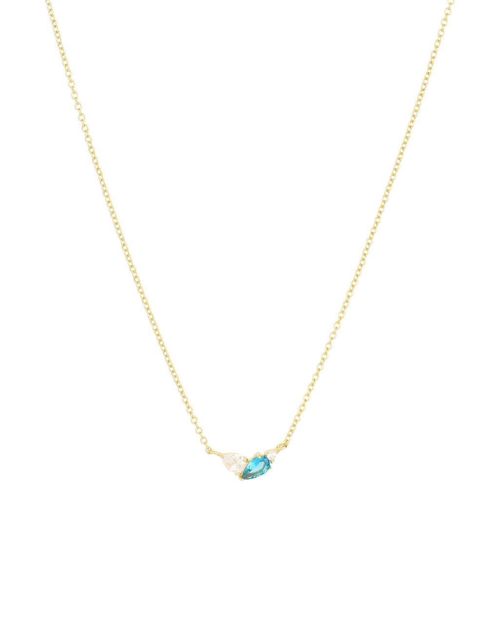 Toi Et Moi Stone Necklace
