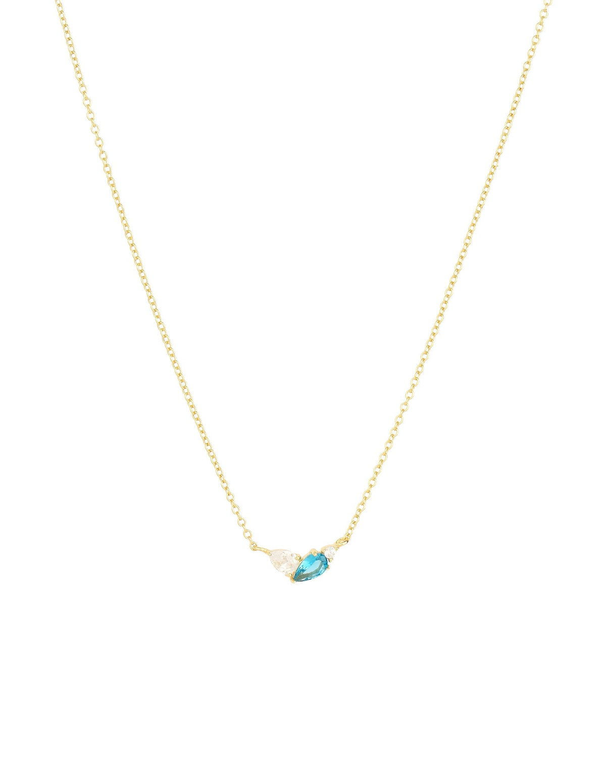 Toi Et Moi Stone Necklace