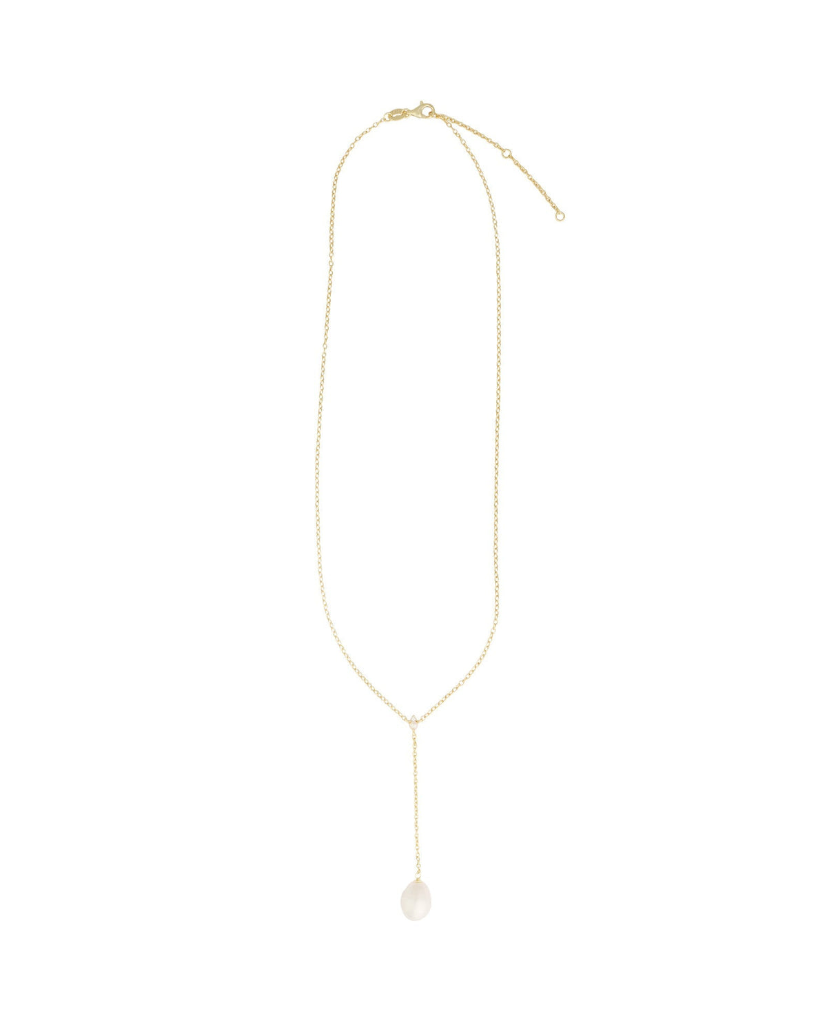 Pearl Y Necklace