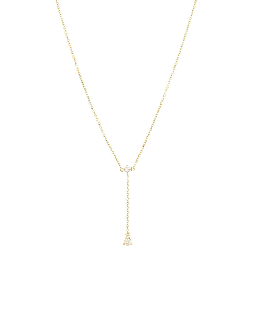 Petite Y Necklace